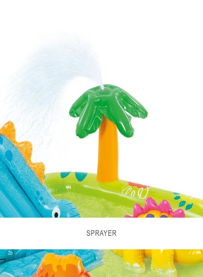 VWretails Family playcenter for Kids to Fun and Enjoyment in Backyard, Having Inflatable Toys and Games with Multiple Designs (Little Dion playcenter) - Image 5
